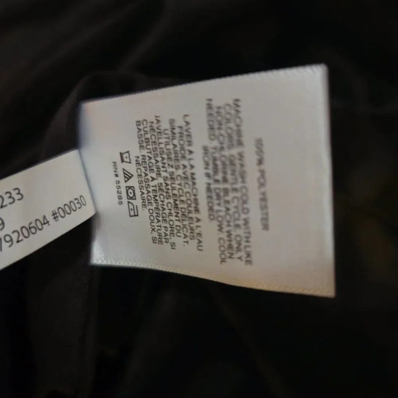 Express Women's Black Floral Print Sleeveless Side Slit Maxi Dress Size S/P - Picture 14 of 16